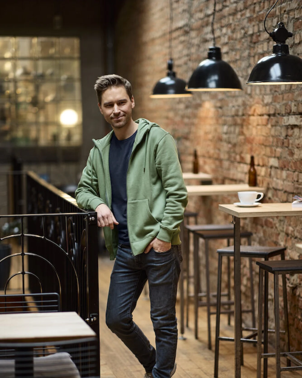 Jassen COTTOVER KEY FZ HOOD MAN voor bedrukking &amp; borduring