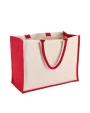 Tote bags personnalisable 4DO Jute-Cotton Sac fourre-tout OEKO-TEX® 42,5 x 19 x 32cm 320g/m²