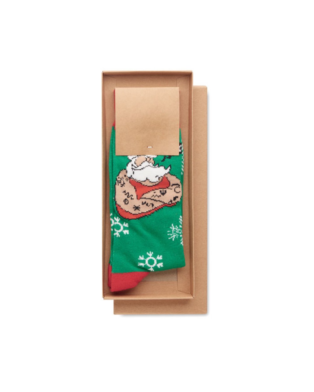 Benodigdheden 4DO Paar kerstsokken M voor bedrukking &amp; borduring