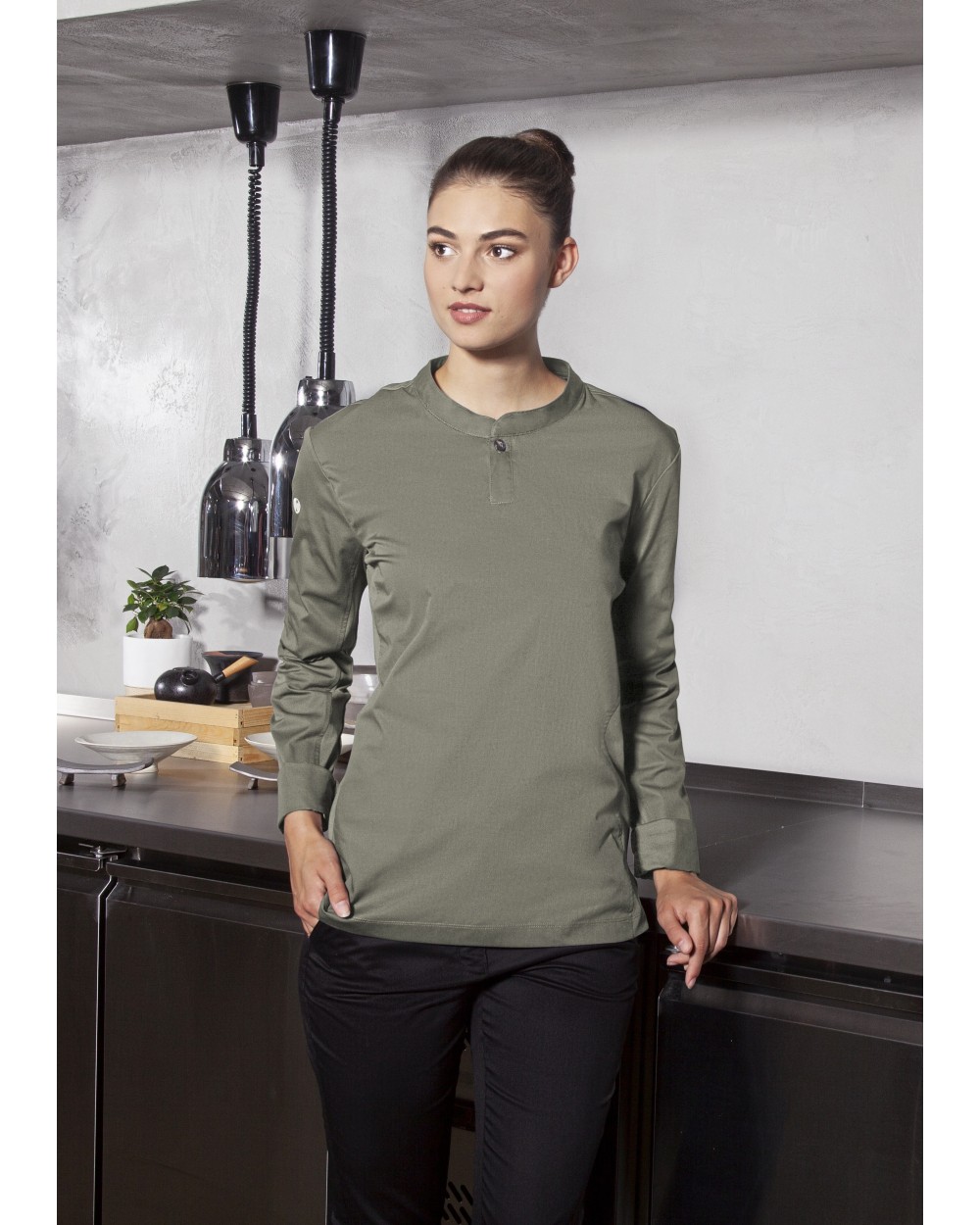 T-shirts KARLOWSKY Ladies Workwear Shirt Performance voor bedrukking &amp; borduring