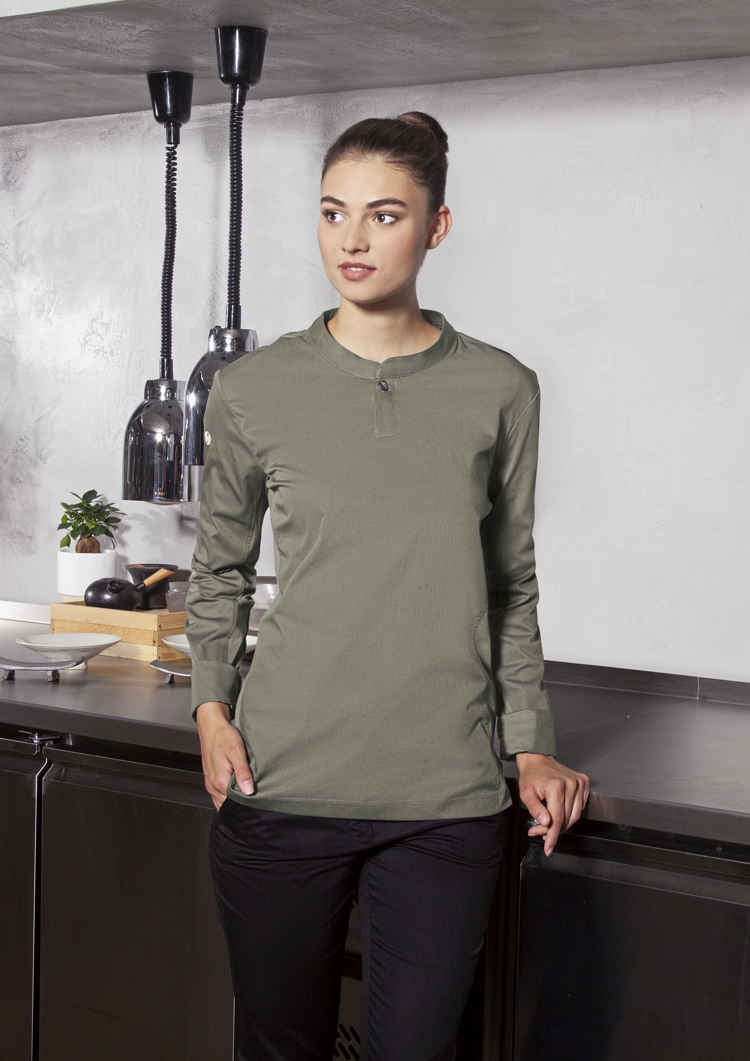 KARLOWSKY Ladies Workwear Shirt Performance T-Shirts personalisierbar