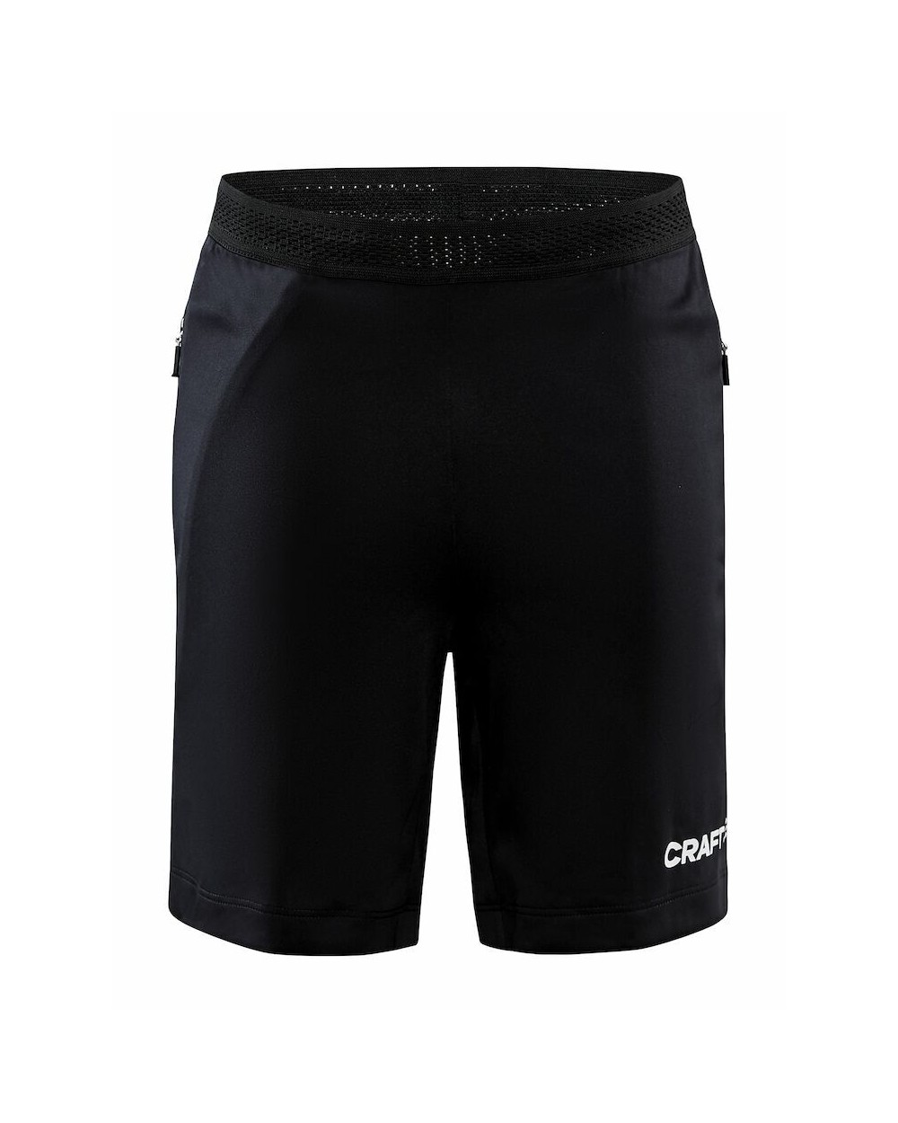 Bermuda's & Shorts CRAFT Evolve Zip Pocket Shorts Jr voor bedrukking &amp; borduring