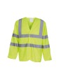 Gilets de sécurité personnalisable YOKO Gilet Hi-vis à manches longues