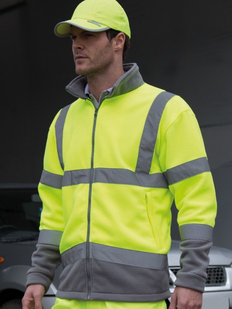 Laines polaires à personnaliser RESULT SAFETY MICROFLEECE 