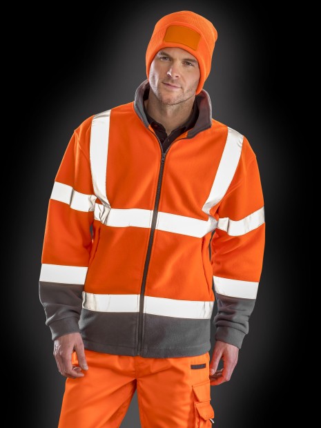 Laines polaires à personnaliser RESULT SAFETY MICROFLEECE 