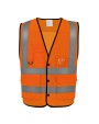 Pulls personnalisable YOKO Gilet boutonné haute visibilité Eco Superior