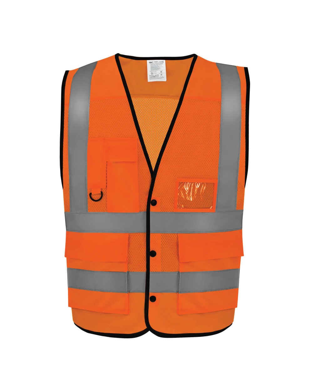 Pulls personnalisable YOKO Gilet boutonné haute visibilité Eco Superior