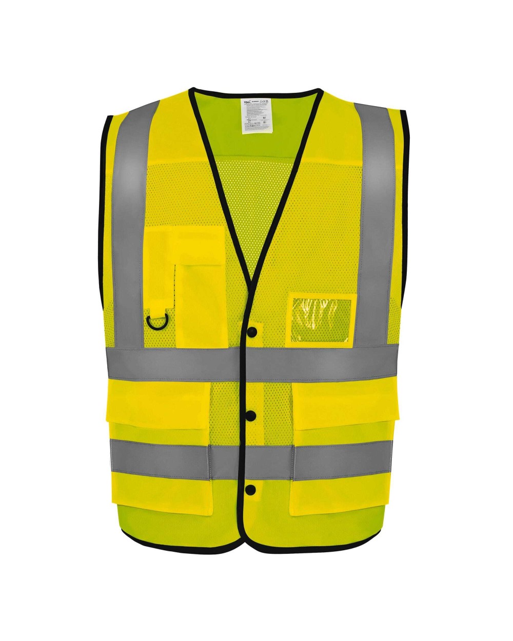 Pulls personnalisable YOKO Gilet boutonné haute visibilité Eco Superior