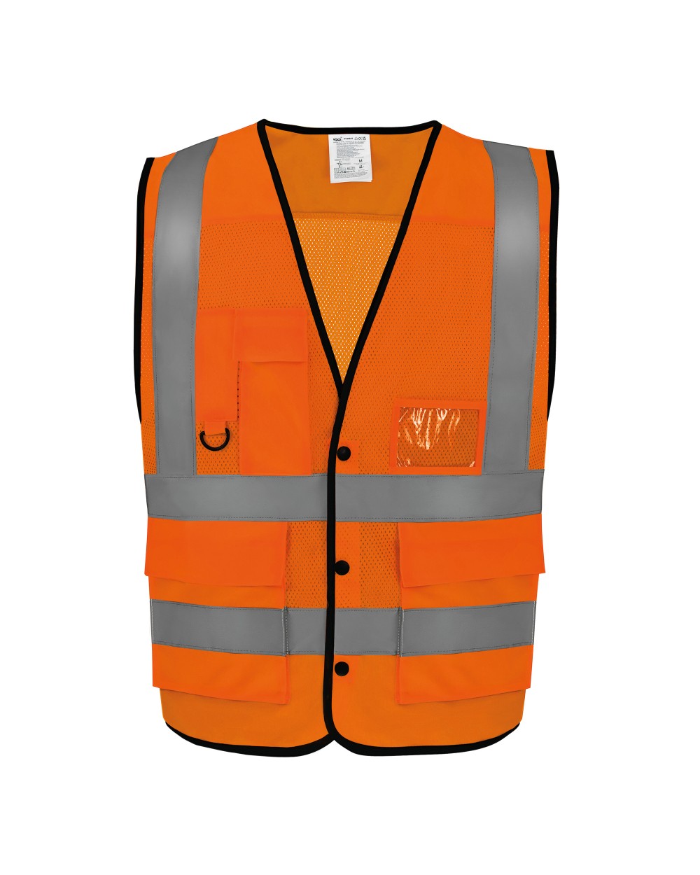 Pulls personnalisable YOKO Gilet boutonné haute visibilité Eco Superior