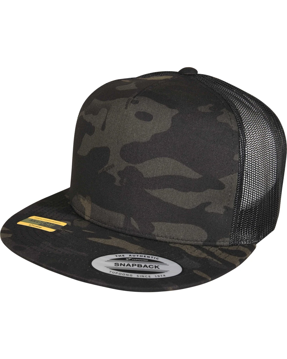 FLEXFIT Multicam-Trucker-Kappe Kappen personalisierbar