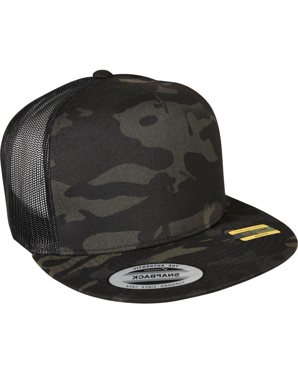 FLEXFIT Multicam-Trucker-Kappe Kappen personalisierbar
