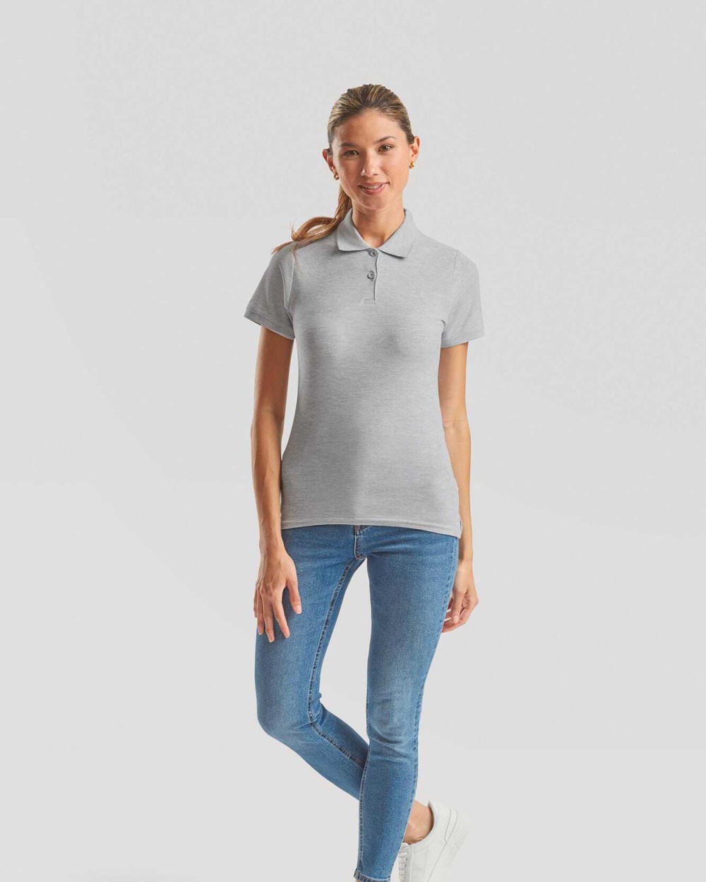 FOL Premium Damen-Polohemd Poloshirts personalisierbar