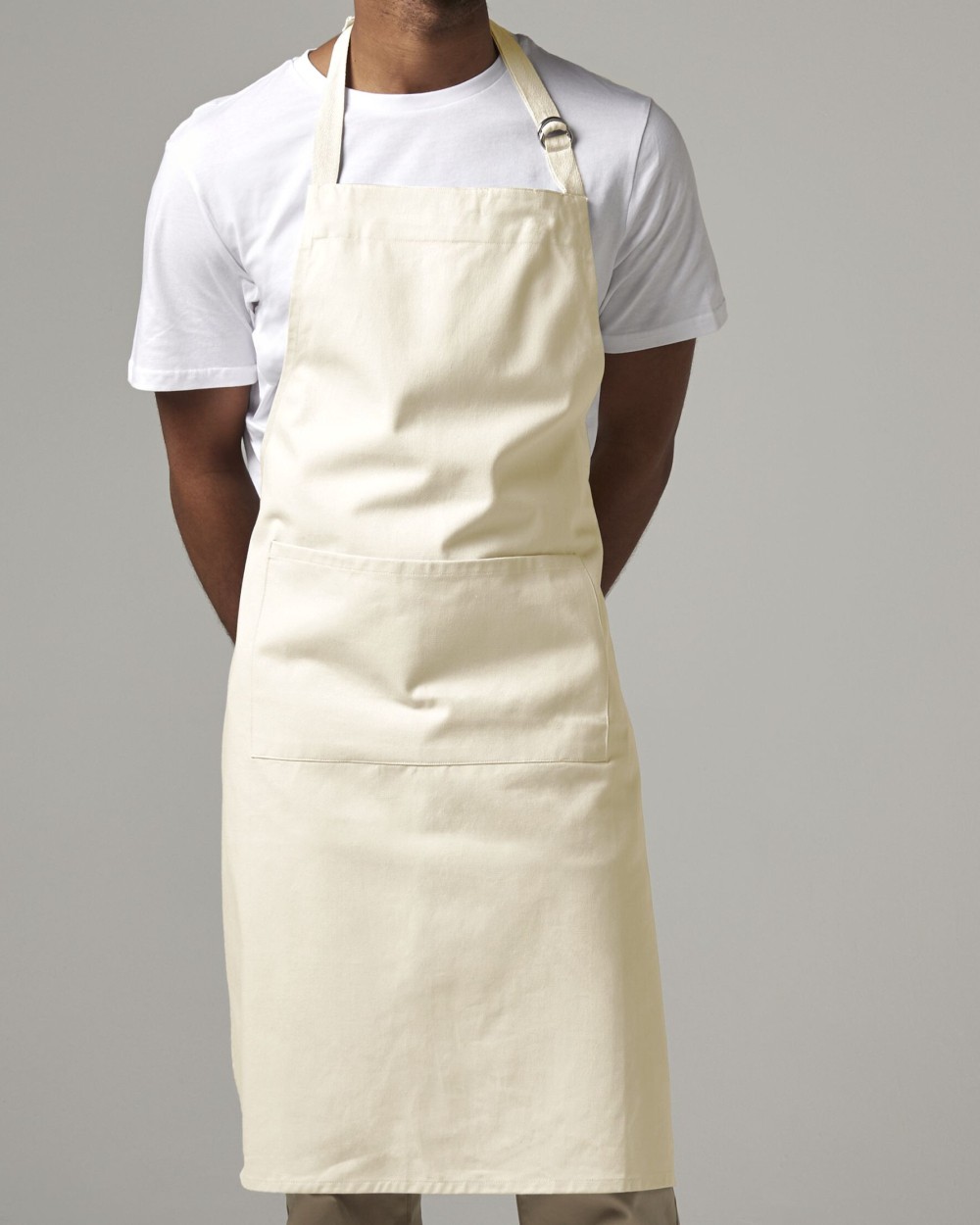 Schorten WESTFORDMILL FAIRTRADE COTTON ADULT CRAFT APRON voor bedrukking &amp; borduring