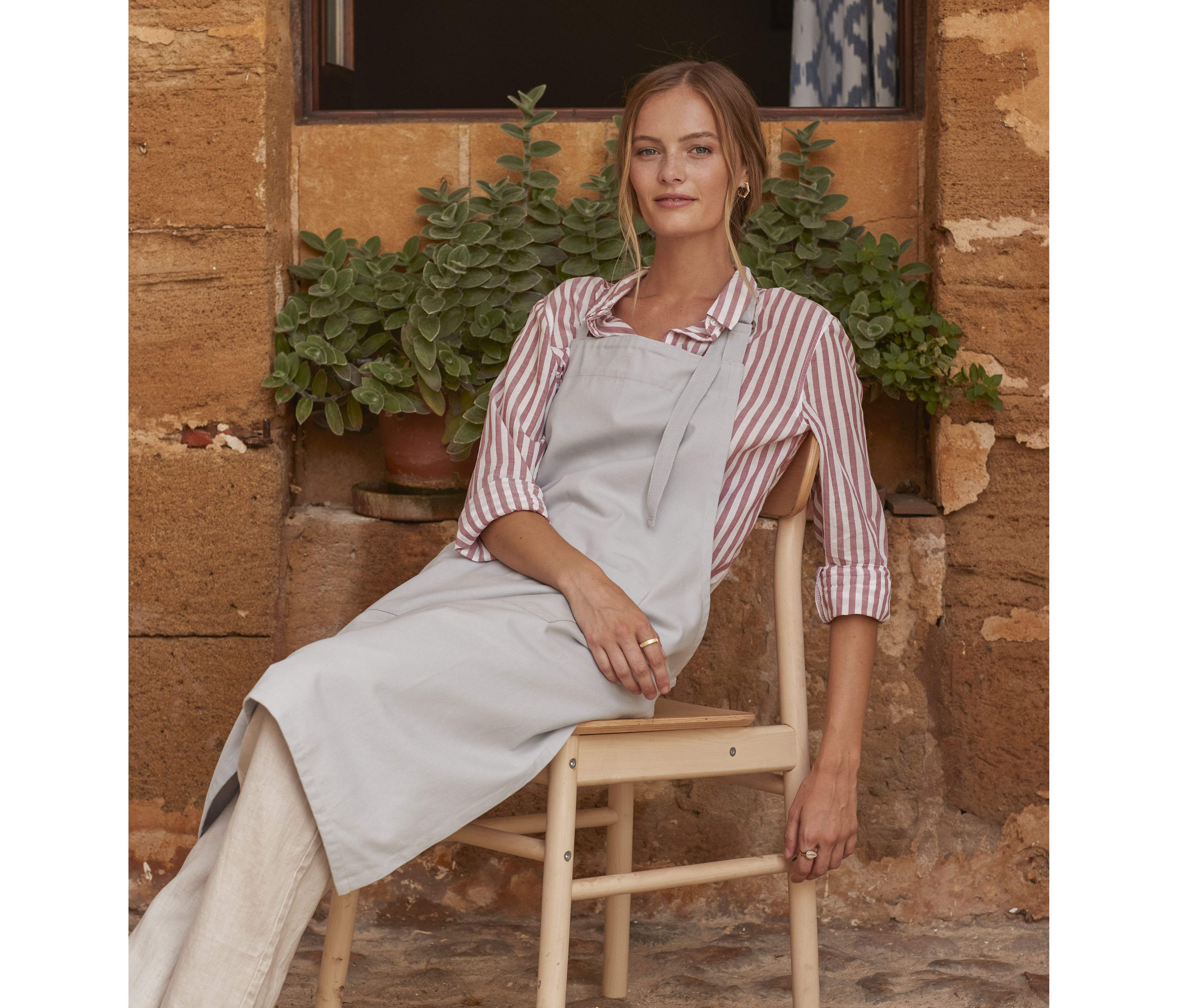 Tabliers personnalisable WESTFORDMILL FAIRTRADE COTTON ADULT CRAFT APRON