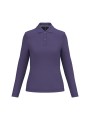 KARIBAN Polo manches longues femme /api/colors/f28ecd26-255e-4b18-a29c-08c2af1111d3 personnalisable