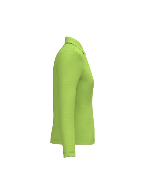 KARIBAN Polo manches longues femme /api/colors/8facb4b8-f974-4489-9f35-f89e0fd34bf7 personnalisable