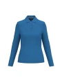 KARIBAN Polo manches longues femme /api/colors/68572561-1214-42b1-b94c-44fb780d37b4 personnalisable