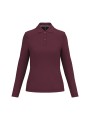 KARIBAN Polo manches longues femme /api/colors/3f4410b9-f80f-412a-9aa8-9260cc84003d personnalisable