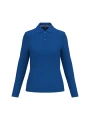 KARIBAN Polo manches longues femme /api/colors/cdd6ba31-692e-4c2e-b1b4-a3a4a50cf176 personnalisable