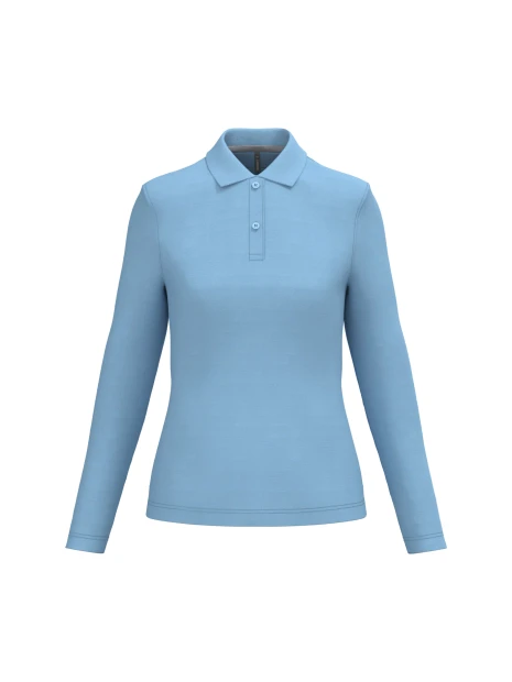 KARIBAN Polo manches longues femme /api/colors/549fa598-8d61-4fa2-82ad-90f4d2ec39ab personnalisable