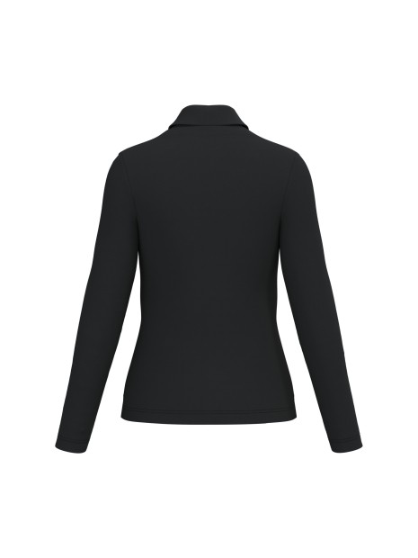 KARIBAN Polo manches longues femme /api/colors/b9fdad4a-5e94-45cb-8c03-c08b349b28c3 personnalisable