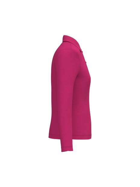 KARIBAN Polo manches longues femme /api/colors/0327c765-dd20-409c-911d-31f7a9b4c2f5 personnalisable