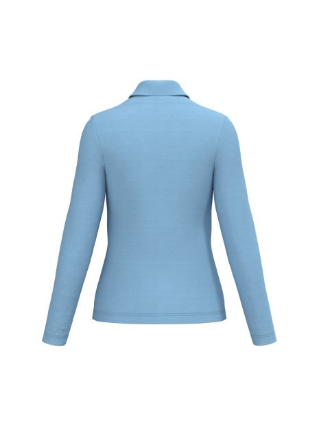 KARIBAN Polo manches longues femme /api/colors/549fa598-8d61-4fa2-82ad-90f4d2ec39ab personnalisable