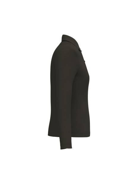 KARIBAN Polo manches longues femme /api/colors/7d4189a1-61a3-430b-83e5-a3a6fe159806 personnalisable