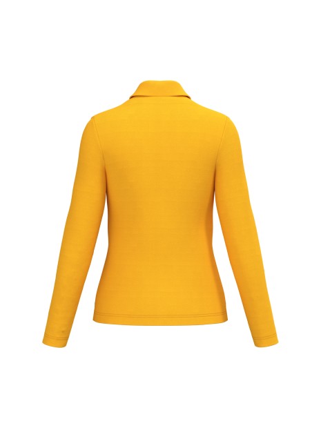 KARIBAN Polo manches longues femme /api/colors/ea0c172c-722e-46fc-acb7-2617a4097874 personnalisable