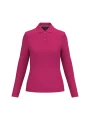 KARIBAN Polo manches longues femme /api/colors/0327c765-dd20-409c-911d-31f7a9b4c2f5 personnalisable