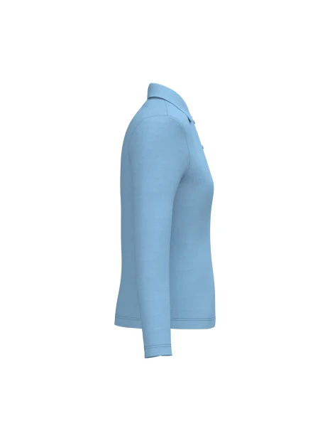 KARIBAN Polo manches longues femme /api/colors/549fa598-8d61-4fa2-82ad-90f4d2ec39ab personnalisable