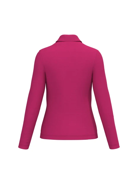 KARIBAN Polo manches longues femme /api/colors/0327c765-dd20-409c-911d-31f7a9b4c2f5 personnalisable