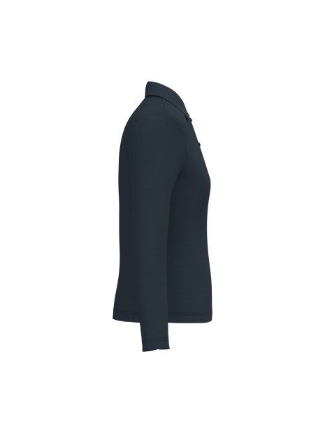 KARIBAN Polo manches longues femme /api/colors/b68891a9-1d28-4f7a-8deb-775c45027afd personnalisable