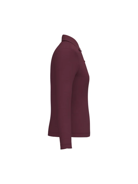 KARIBAN Polo manches longues femme /api/colors/3f4410b9-f80f-412a-9aa8-9260cc84003d personnalisable