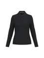 KARIBAN Polo manches longues femme /api/colors/b9fdad4a-5e94-45cb-8c03-c08b349b28c3 personnalisable