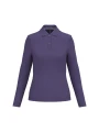 KARIBAN Polo manches longues femme /api/colors/f28ecd26-255e-4b18-a29c-08c2af1111d3 personnalisable