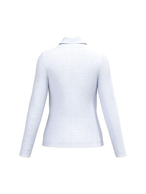 KARIBAN Polo manches longues femme /api/colors/7a92cd2d-10d2-40b4-928b-296bb7487506 personnalisable