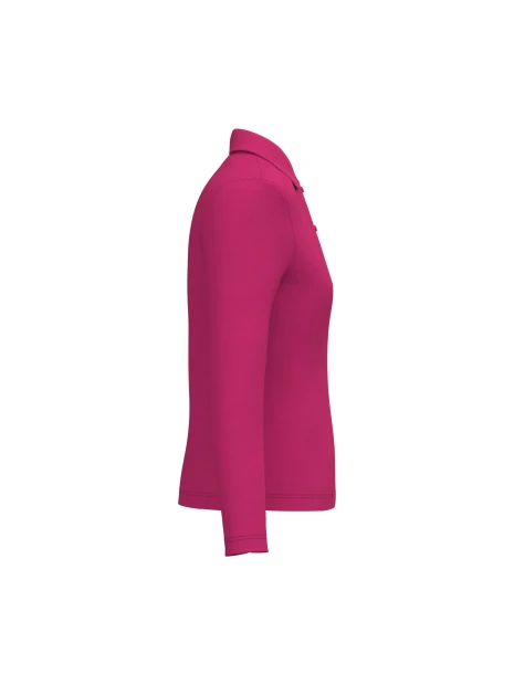 KARIBAN Polo manches longues femme /api/colors/0327c765-dd20-409c-911d-31f7a9b4c2f5 personnalisable