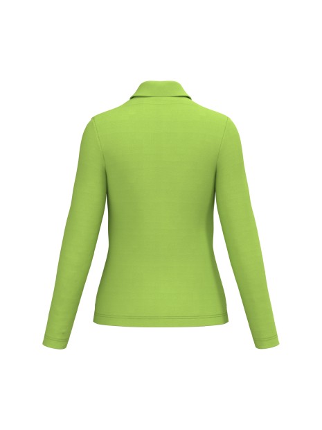 KARIBAN Polo manches longues femme /api/colors/8facb4b8-f974-4489-9f35-f89e0fd34bf7 personnalisable