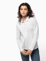Polos à personnaliser KARIBAN Polo manches longues femme 