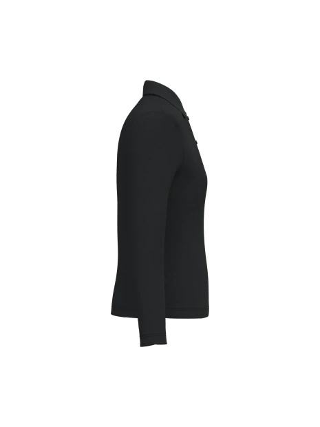 KARIBAN Polo manches longues femme /api/colors/b9fdad4a-5e94-45cb-8c03-c08b349b28c3 personnalisable