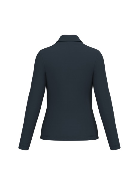 KARIBAN Polo manches longues femme /api/colors/b68891a9-1d28-4f7a-8deb-775c45027afd personnalisable