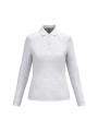 KARIBAN Polo manches longues femme /api/colors/4a891c91-7426-40ec-9f86-8674f2899954 personnalisable