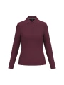 KARIBAN Polo manches longues femme /api/colors/3f4410b9-f80f-412a-9aa8-9260cc84003d personnalisable