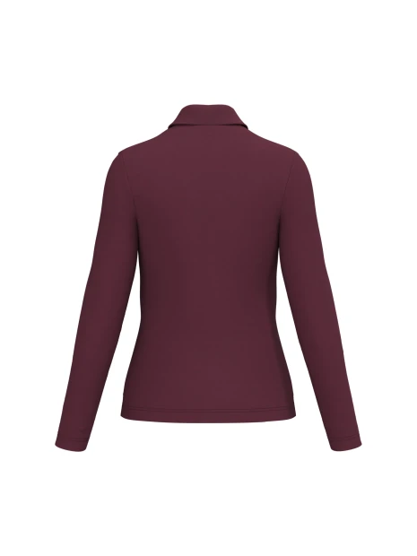 KARIBAN Polo manches longues femme /api/colors/3f4410b9-f80f-412a-9aa8-9260cc84003d personnalisable