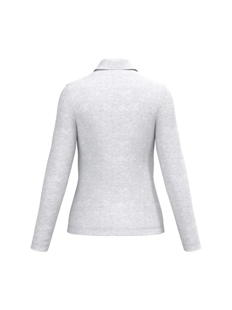 KARIBAN Polo manches longues femme /api/colors/4a891c91-7426-40ec-9f86-8674f2899954 personnalisable