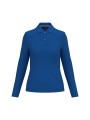 KARIBAN Polo manches longues femme /api/colors/cdd6ba31-692e-4c2e-b1b4-a3a4a50cf176 personnalisable