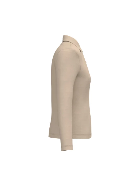 KARIBAN Polo manches longues femme /api/colors/1d539d1a-76f0-4132-93c4-8034fe18b1e9 personnalisable