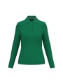 KARIBAN Polo manches longues femme /api/colors/8e228bbe-4407-4cbc-b57b-e0b7f7e9d211 personnalisable