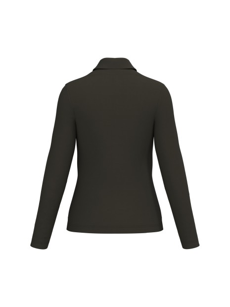 KARIBAN Polo manches longues femme /api/colors/7d4189a1-61a3-430b-83e5-a3a6fe159806 personnalisable